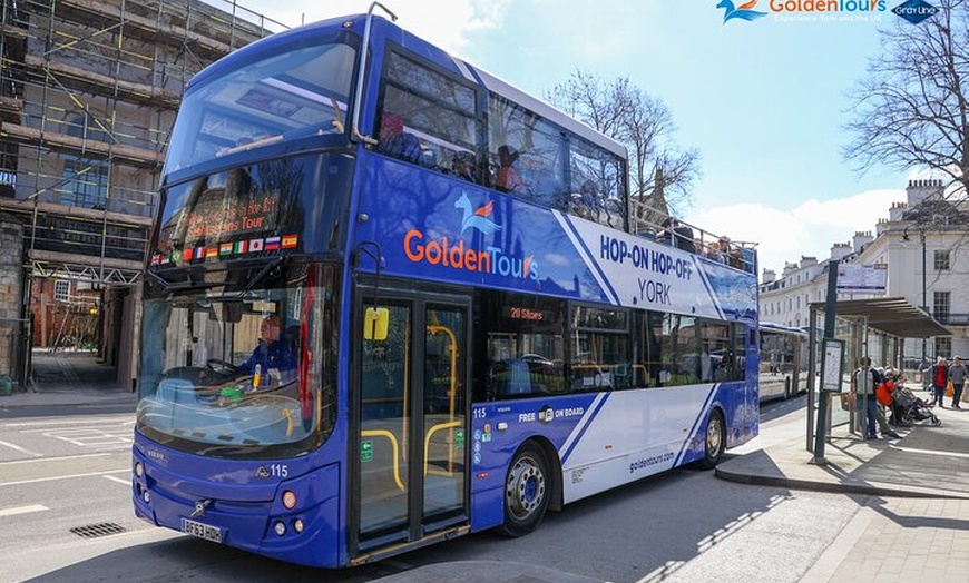 Image 34: Golden Tours York Hop-on Hop-off Open Top Bus Tour with Audio Guide