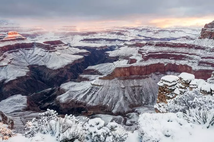 Private Grand Canyon West Rim Tours in a New Tesla from Las Vegas