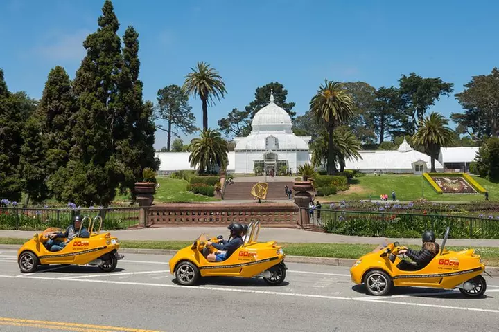 3HR Golden Gate Bridge and Golden Gate Park GoCar Tour