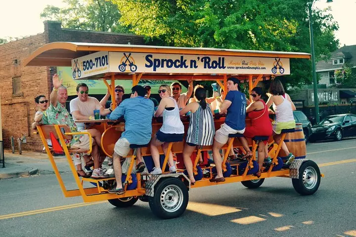 1.5-Hour Public Party Bike Ride in Downtown Memphis - Second Medium