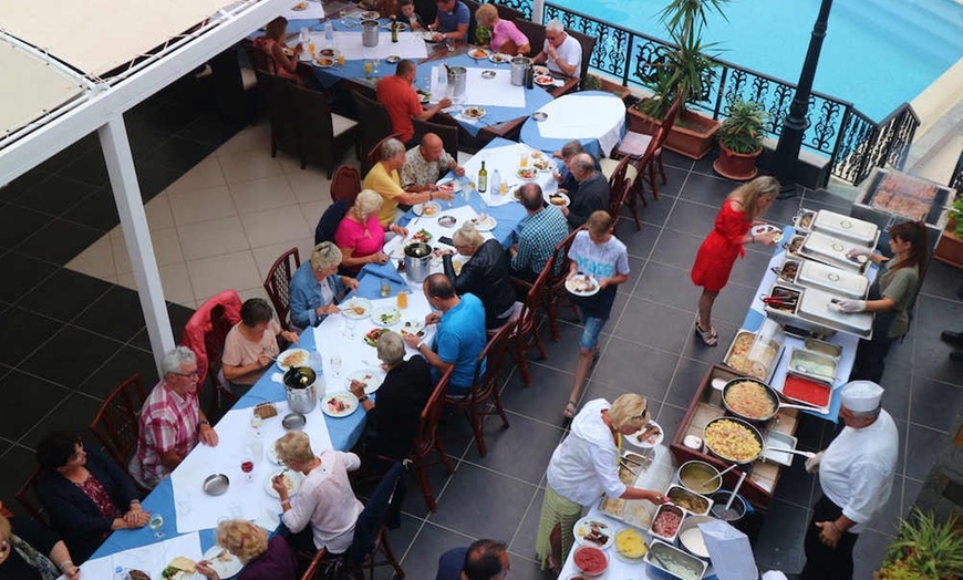 Image 62: ✈ KRETA | Kato Gouves - Diogenis Blue Palace Hotel 4* - Odkryty basen