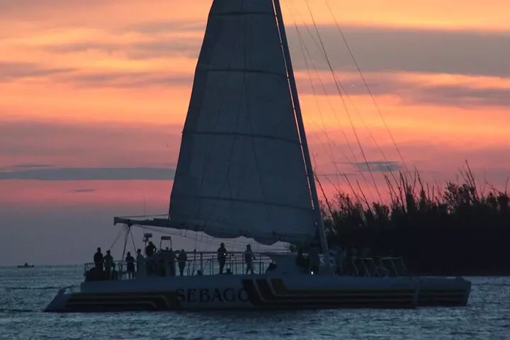 Key West: Sunset Sail Full Bar, Live Music & Dinner & Early Morning...