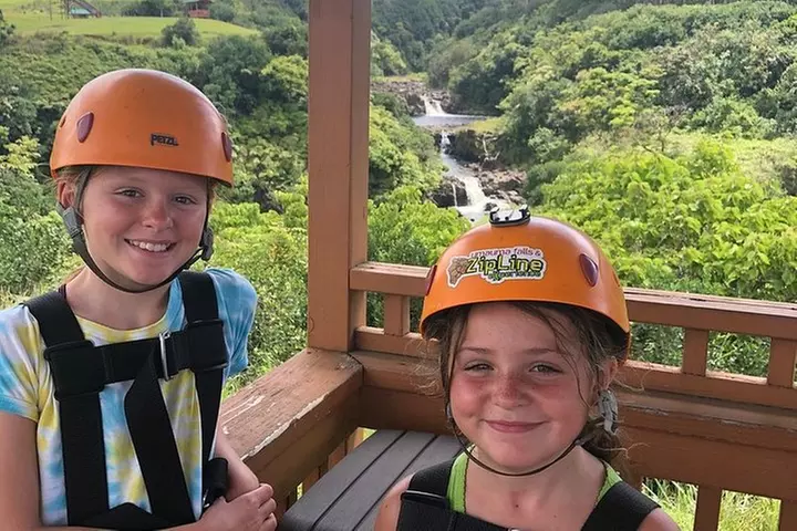 Big Island: 9-Line Waterfall Zipline Experience