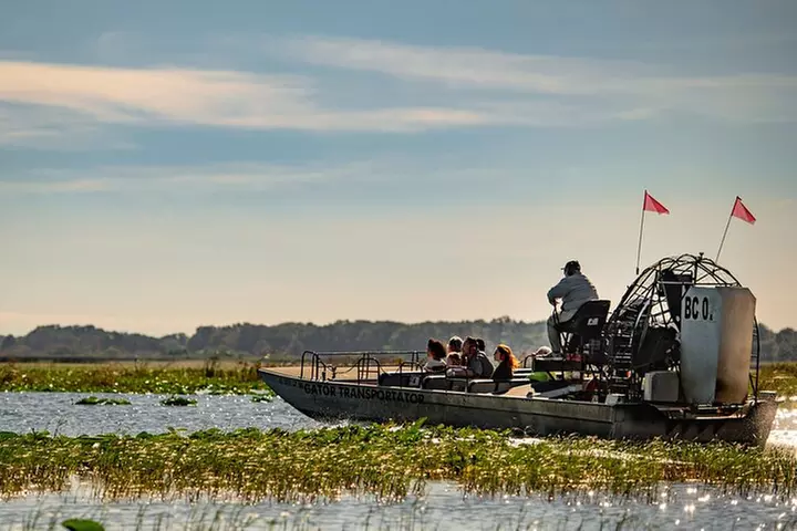 30-Minute Airboat Ride, Lunch, Gem Mining and Park Admission
