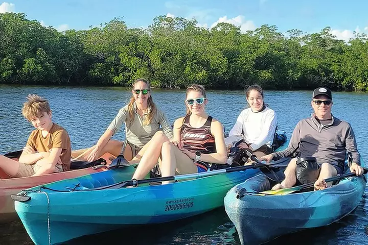 Kayak through Mangrove Forests in the Florida Keys