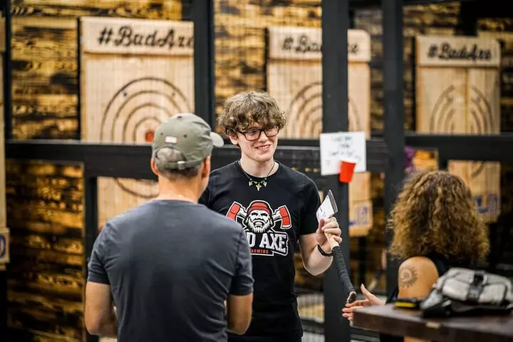 Axe Throwing in Lake View, Chicago - Second Medium