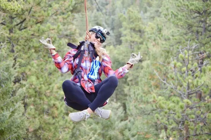 Rocky Mountain 6-Zipline Adventure on CO Longest and Fastest!