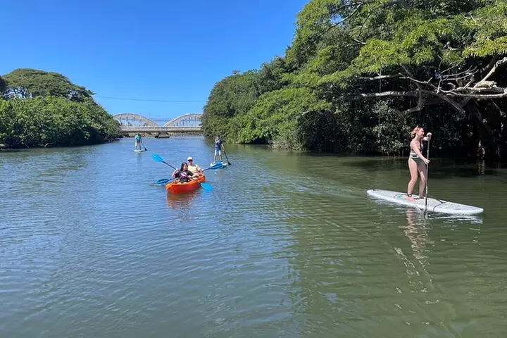 Haleiwa River Paddle Board Rental with Blue Planet Adventure Co.