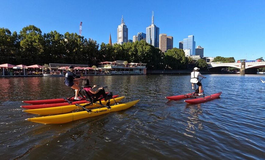 Image 3: Yarra River Waterbike Tour