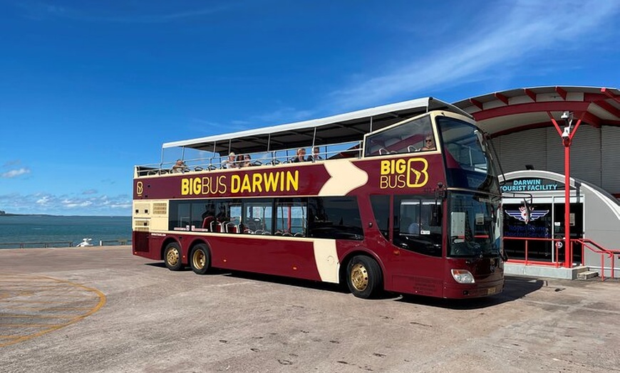 Image 1: Darwin Hop-on Hop-off Bus Tour