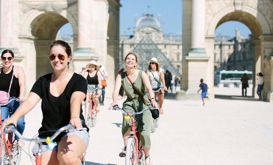 Image 1: Paris Combo: Visite à vélo et expérience de croisière sur Seine