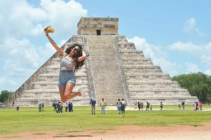 Chichen Itza, Cenote Xkeken,Samula & Valladolid Tour from Cancun - Primary Image