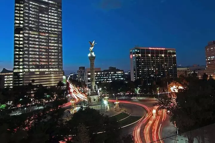Night Tour of Mexico City Panoramic Ride on a Double-Decker Bus - Primary Image
