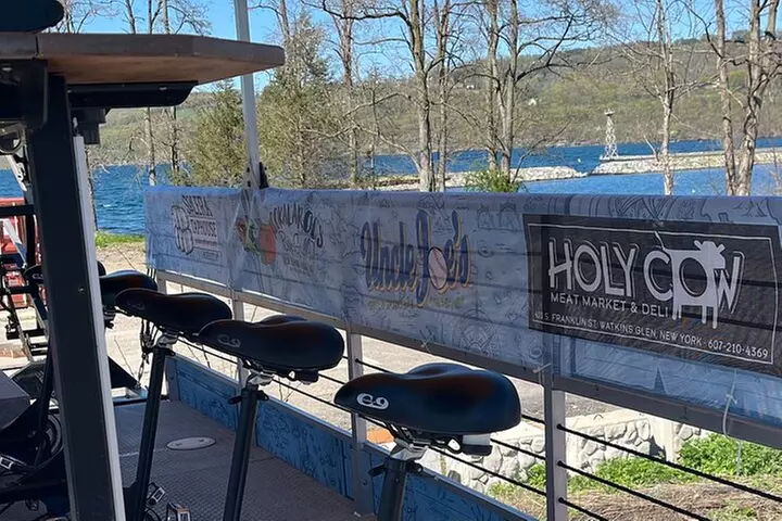 NEW 80 Minute Cycle Boat Tour of Seneca Lake in Watkins Glen - Second Medium