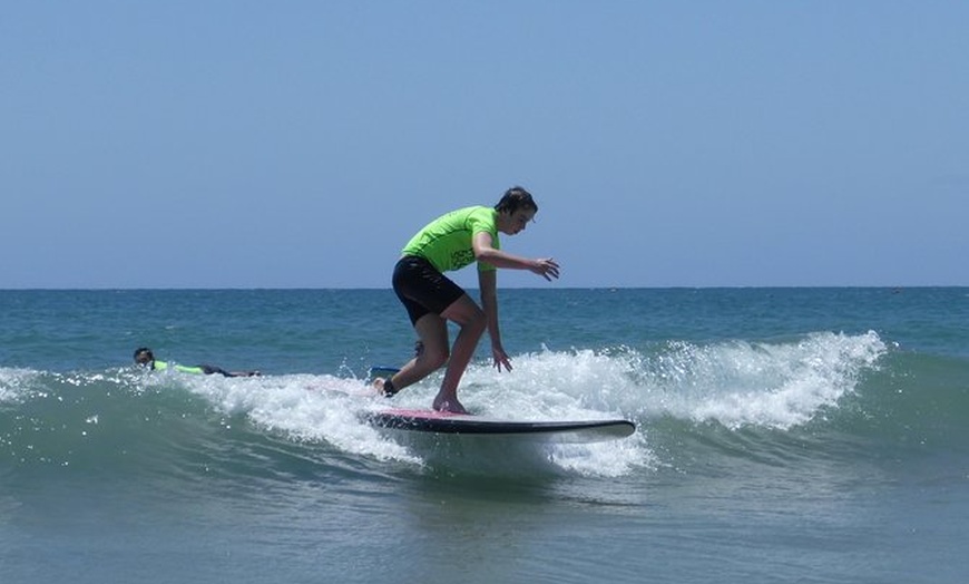 Image 1: Group Surfing Lessons