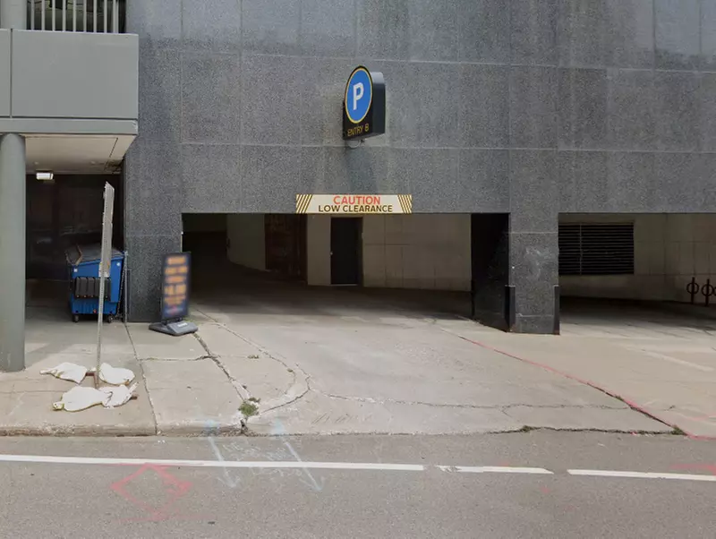 Parking at Treasure Island Garage - Ramp B