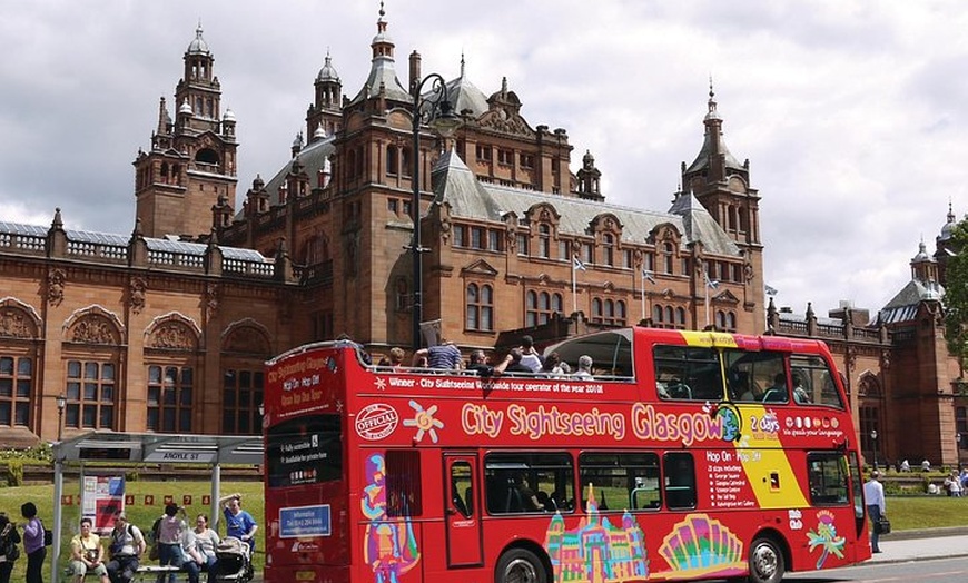 Image 7: City Sightseeing Glasgow Hop-On Hop-Off Bus Tour