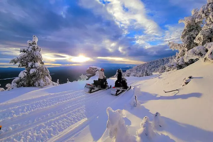 Guided Snowmobile Tours In The National Volcanic Monument - Primary Image