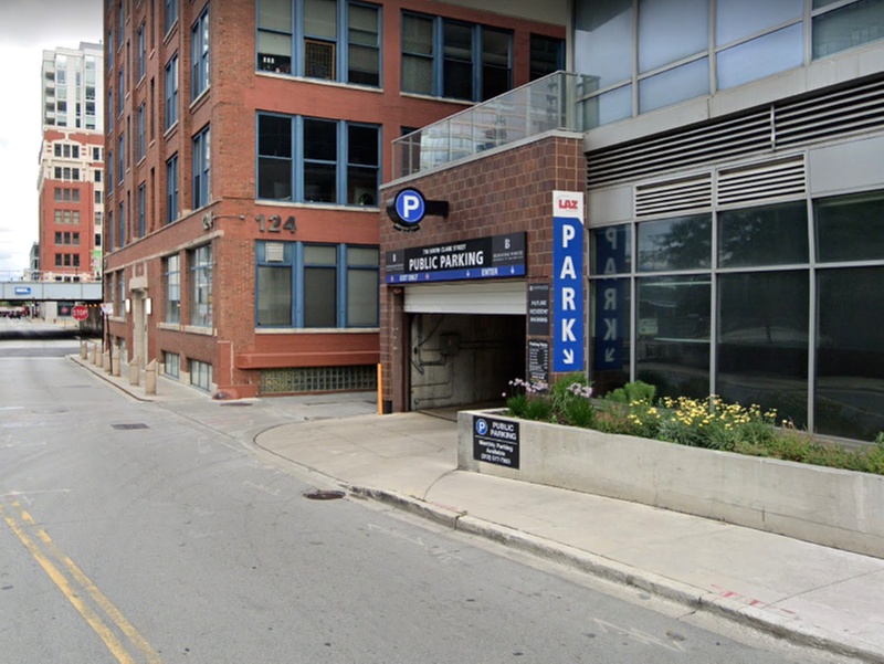 Parking at 730 South Clark St. Garage