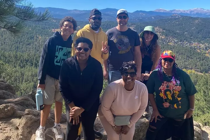 Guided Hiking Tour in Colorado Rocky Mountains View of Mt BlueSky