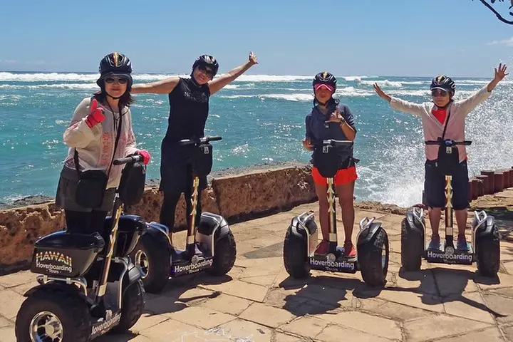 Discover Waikiki. Guided 1hr45m Signature Hoverboard Tour - Primary Image
