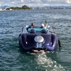 Image 3: San Juan Watersports Car Rental Blue Mercedes Classic
