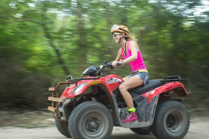 Atv , Ziplines and cenote swim jungle adventure - Primary Image