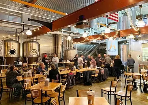 5% Cash Back at Appleton Beer Factory
