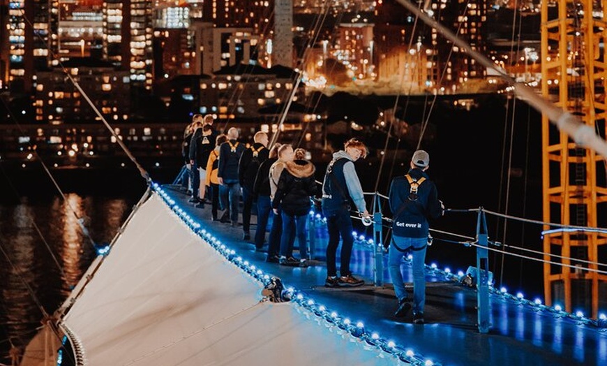 Image 3: Up at The O2:Twilight Climb with Guided Tour with Panoramic Views