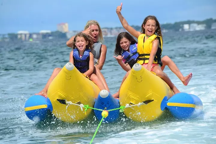 Banana Boat Ride in the Gulf of Mexico