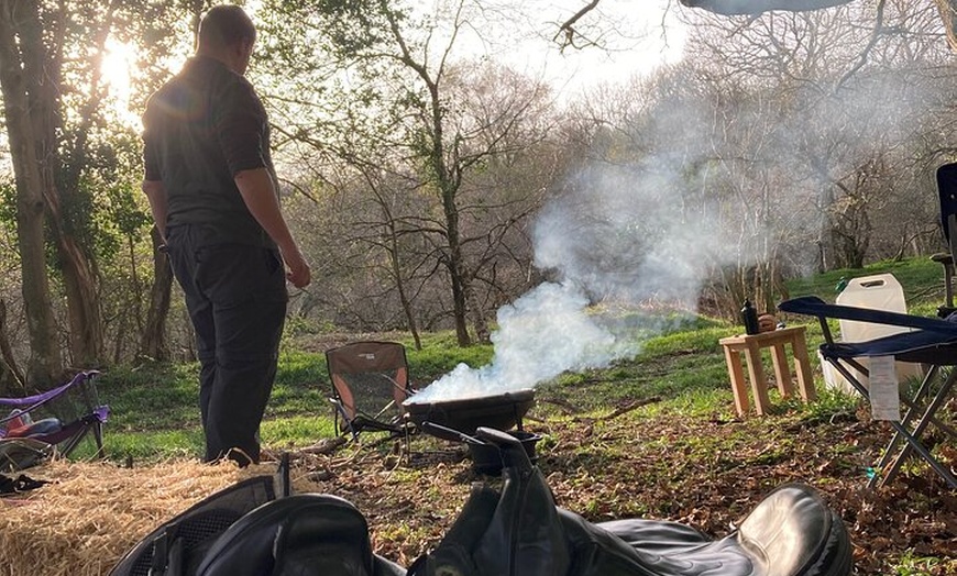 Image 13: Pack Pony Wild Camping in Ancient Woodland, Dorset