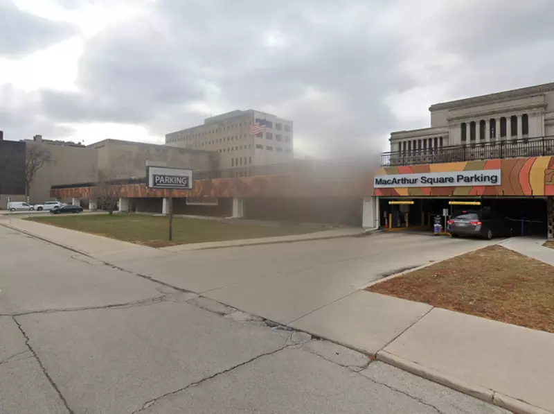 Parking at MKE Parking Garage