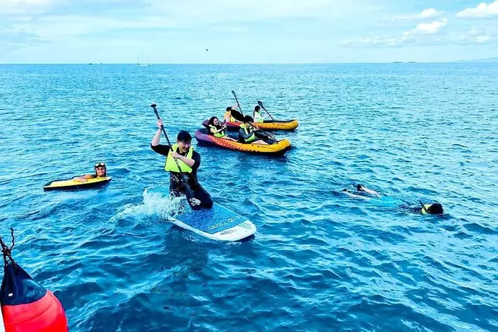 Waikiki Catamaran Escape: Snorkel with Turtles & Water Sports Fun