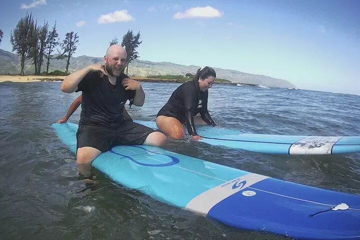 Private Surfing Lessons on the North Shore of Oahu