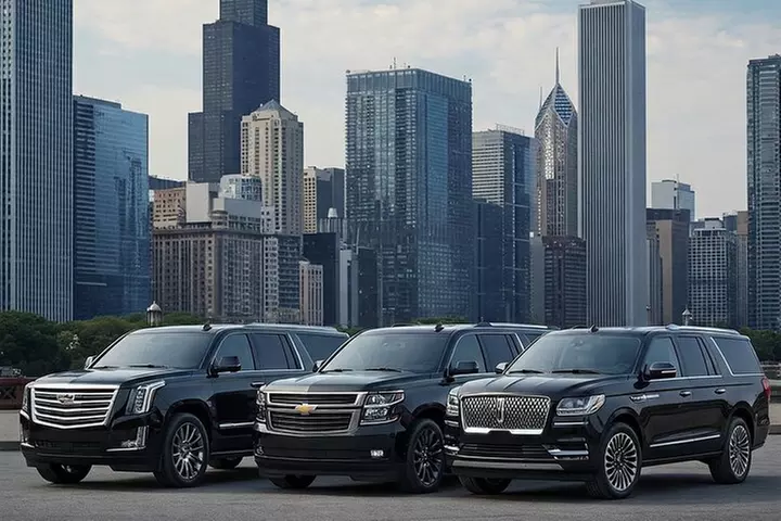Curbside SUV Transfer from O`Hare/Midway to Downtown Chicago