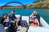 Public Lake Austin Boat Tour with Full Sun Shading