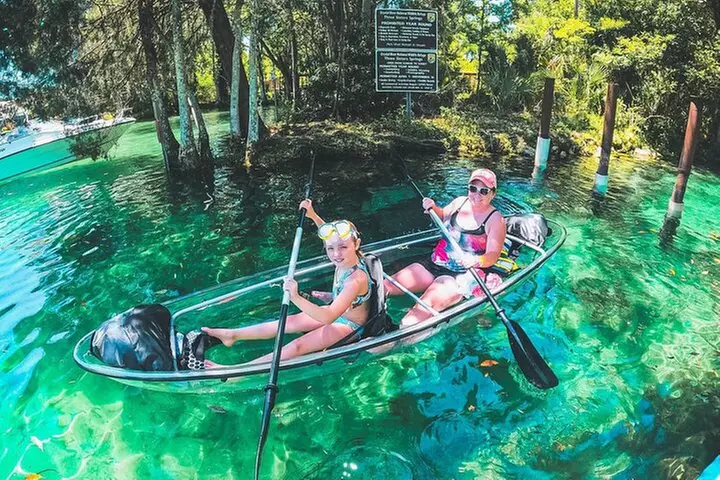 Clear Kayak Three Sisters Springs & Manatee Tour Of Crystal River