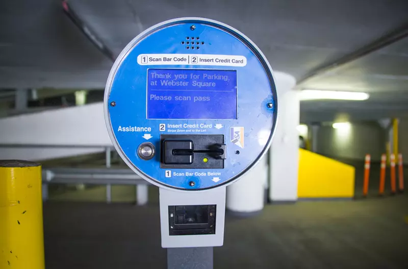 Parking at Webster Square Garage
