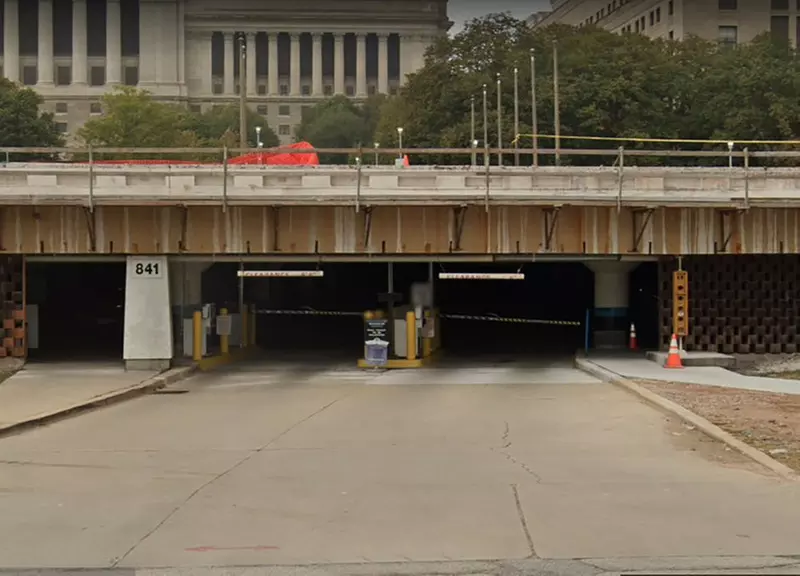 Parking at MKE Parking Garage