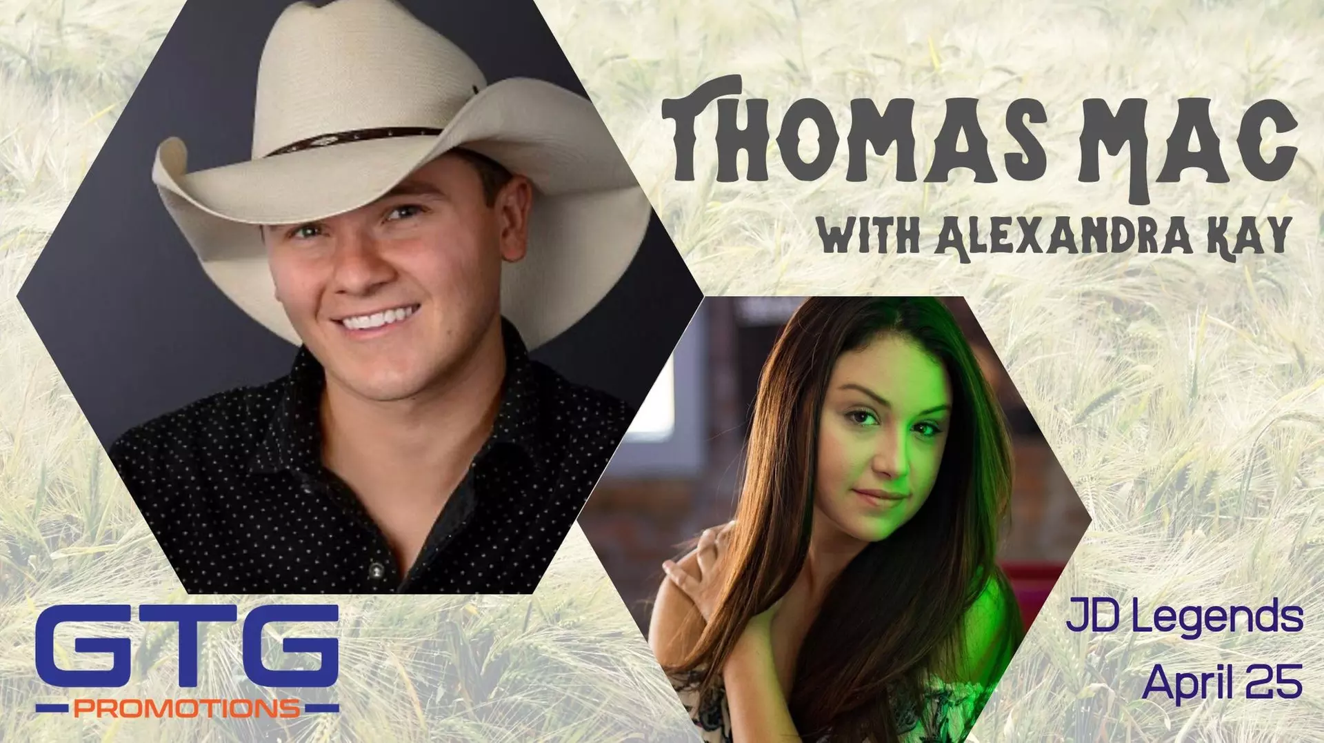 Thomas Mac with Alexandra Kay - Saturday, Apr 25, 2020 / 8:30pm - Primary Image