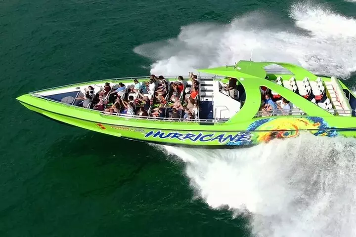 SpeedBoat to Miami South Beach Ocean Side & Biscayne Bay - Second Medium