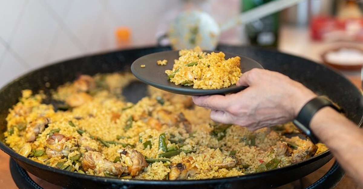 Experiencia para cocinar paella y comprar ingredientes en Valencia