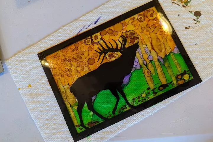 Alcohol Ink Light Boxes