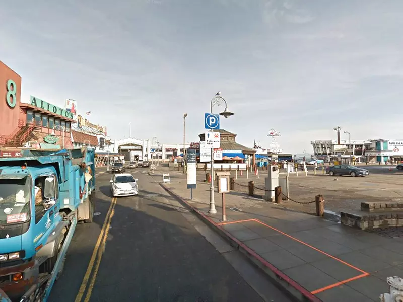 Parking at Fisherman's Wharf Lot