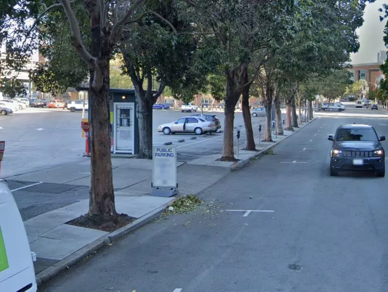 Parking at 100 Henry Adams St. Lot - Second Medium