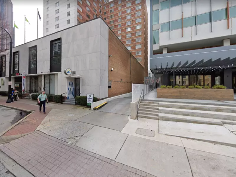 Parking at 730 Peachtree St. Garage