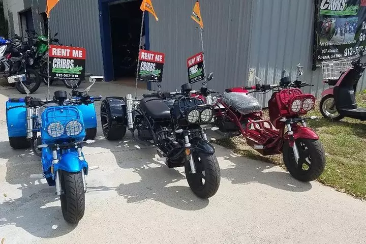 Savannah Scooter and Trike Rental with Helmet