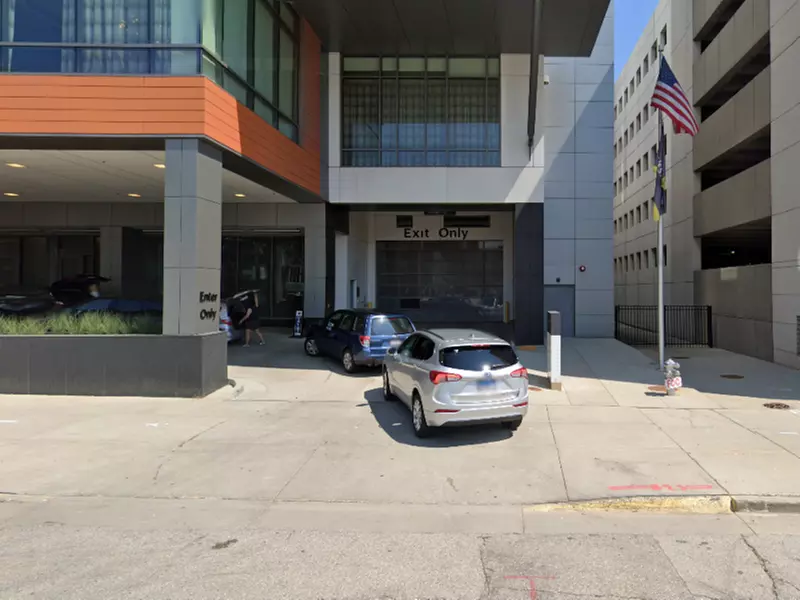 Parking at Westin Milwaukee Garage - Valet Kiosk