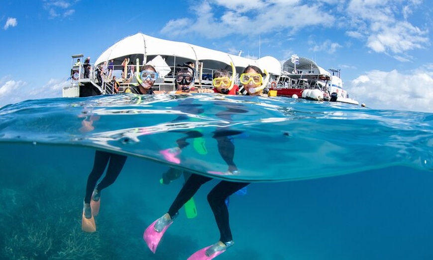 Image 1: Great Barrier Reef Adventure from Cairns including Snorkeling