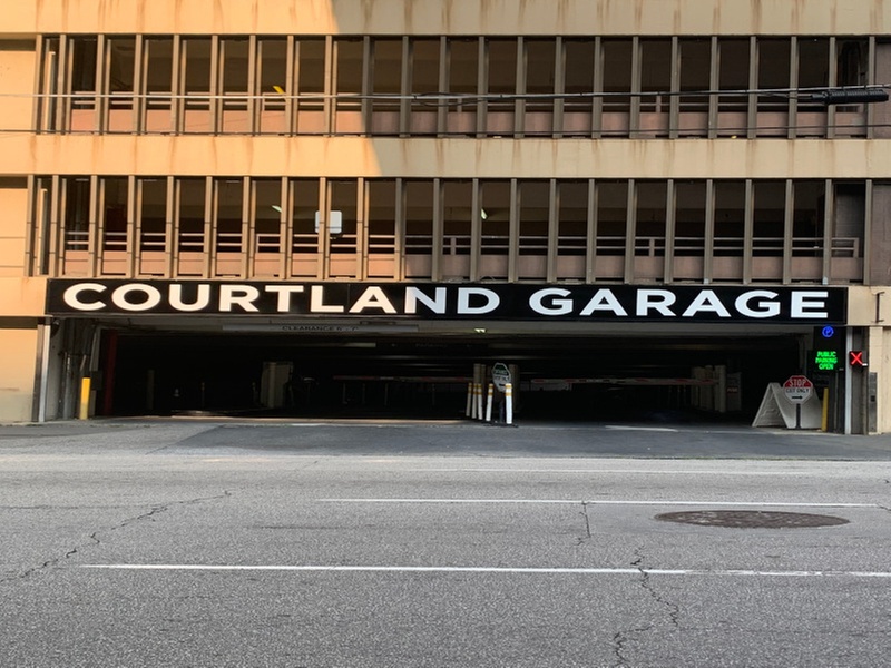 Parking at Courtland Garage